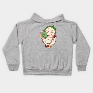 sarah and duck #3 / children's cartoon Kids Hoodie